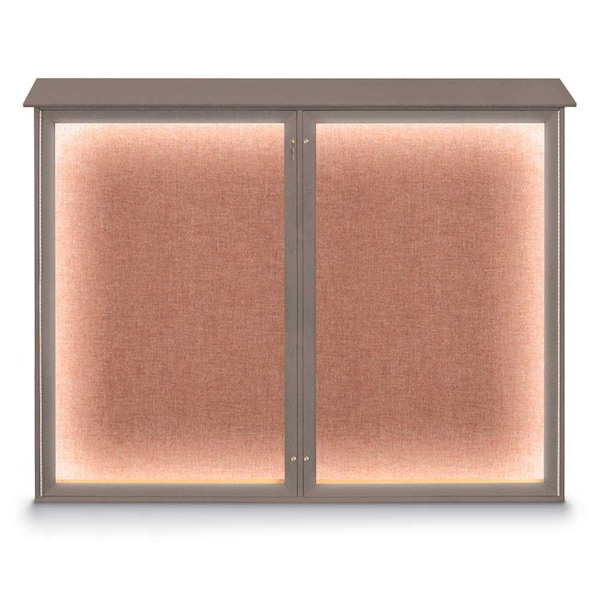 Double Door Enclosed Indoor Letterboard
